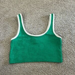 Divided Crop Top